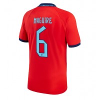 Dres Engleska Harry Maguire #6 Gostujuci SP 2022 Kratak Rukav